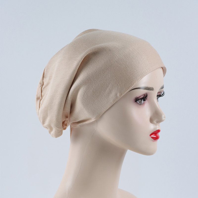 G384 Skin-friendly Elastic Hijab Undercap