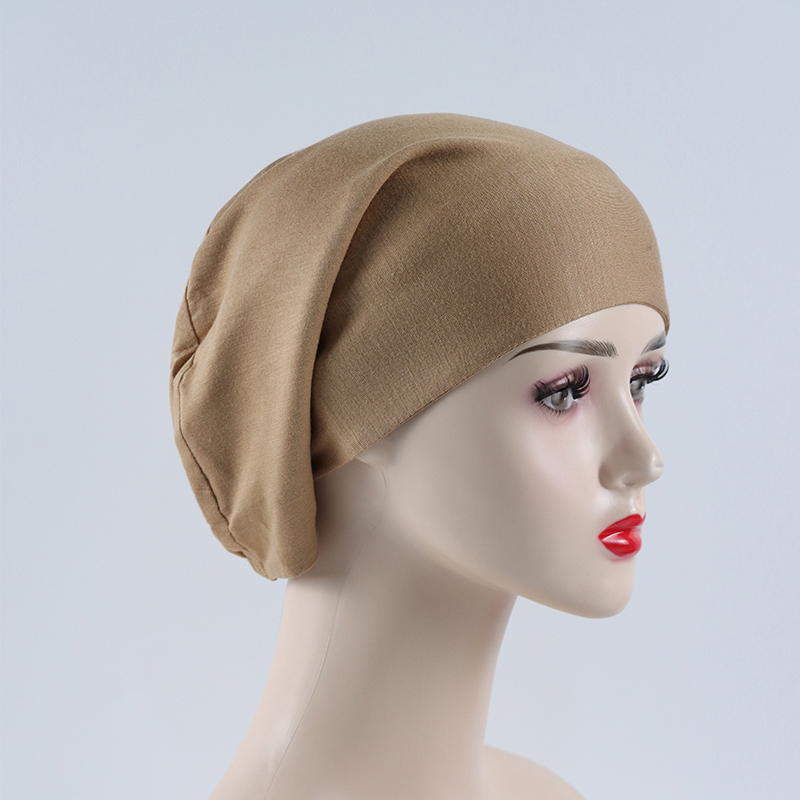 G384 Skin-friendly Elastic Hijab Undercap