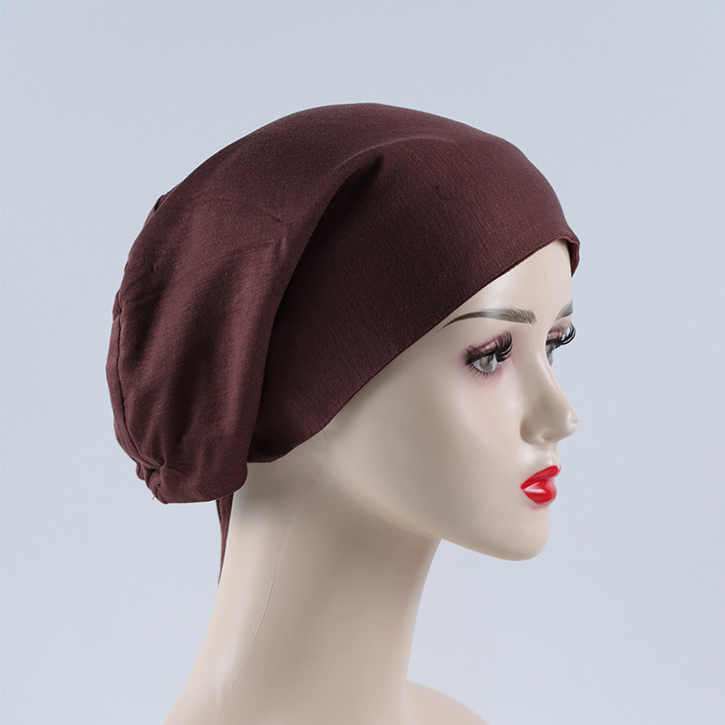 G384 Skin-friendly Elastic Hijab Undercap