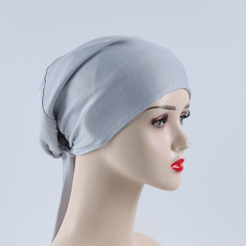 G384 Skin-friendly Elastic Hijab Undercap