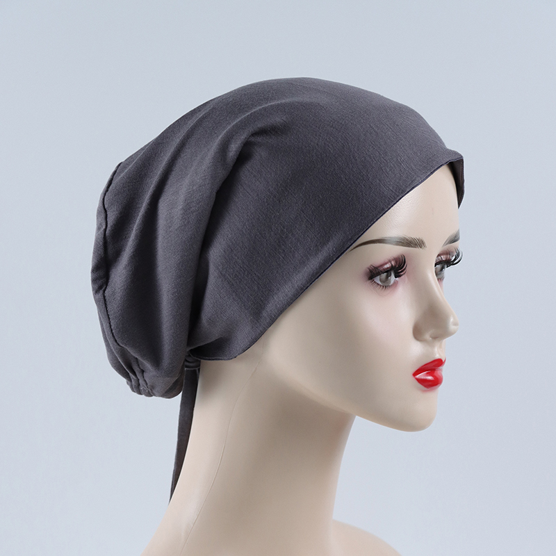 G384 Skin-friendly Elastic Hijab Undercap