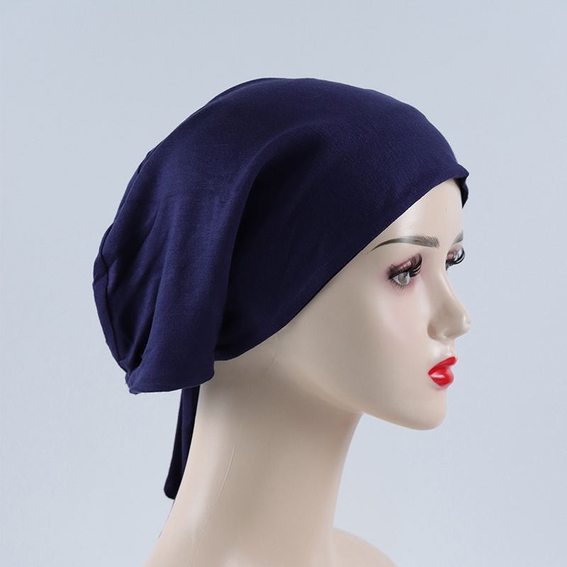 G384 Skin-friendly Elastic Hijab Undercap