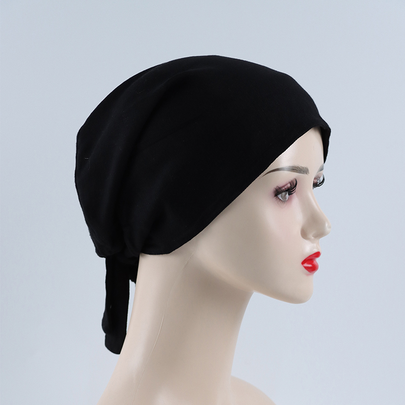 G384 Skin-friendly Elastic Hijab Undercap