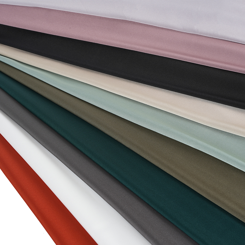 50D Stretch Satin Chiffon Dyed