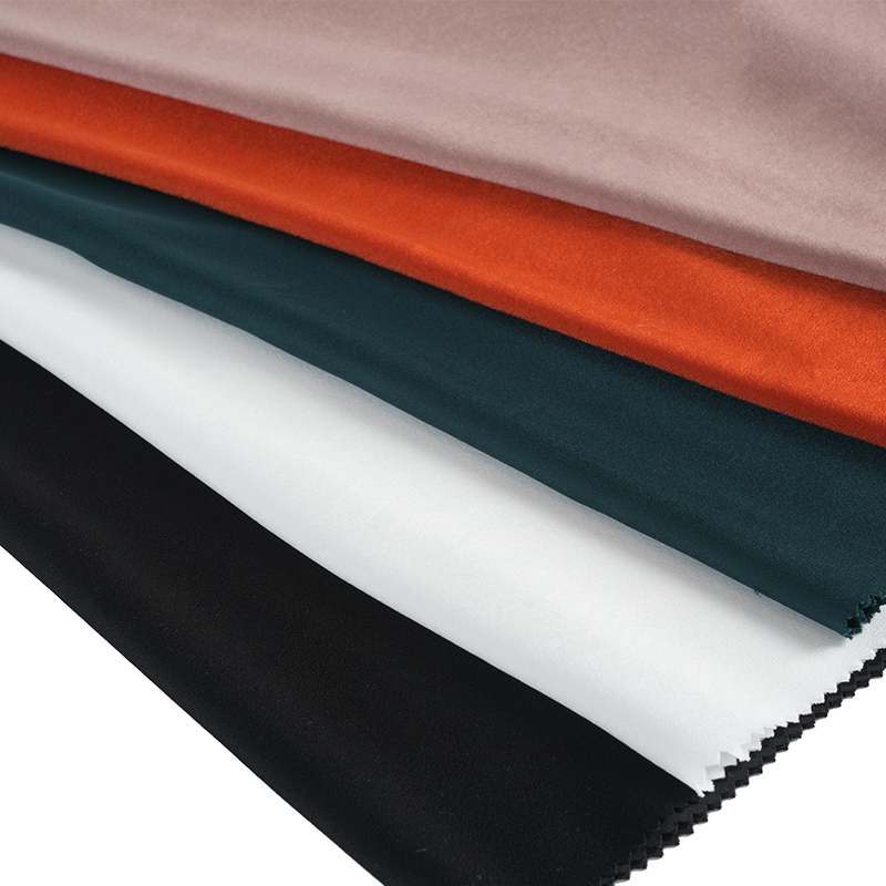 2026*80dsph Stretchy Velvet Feeling Satin Dyeing