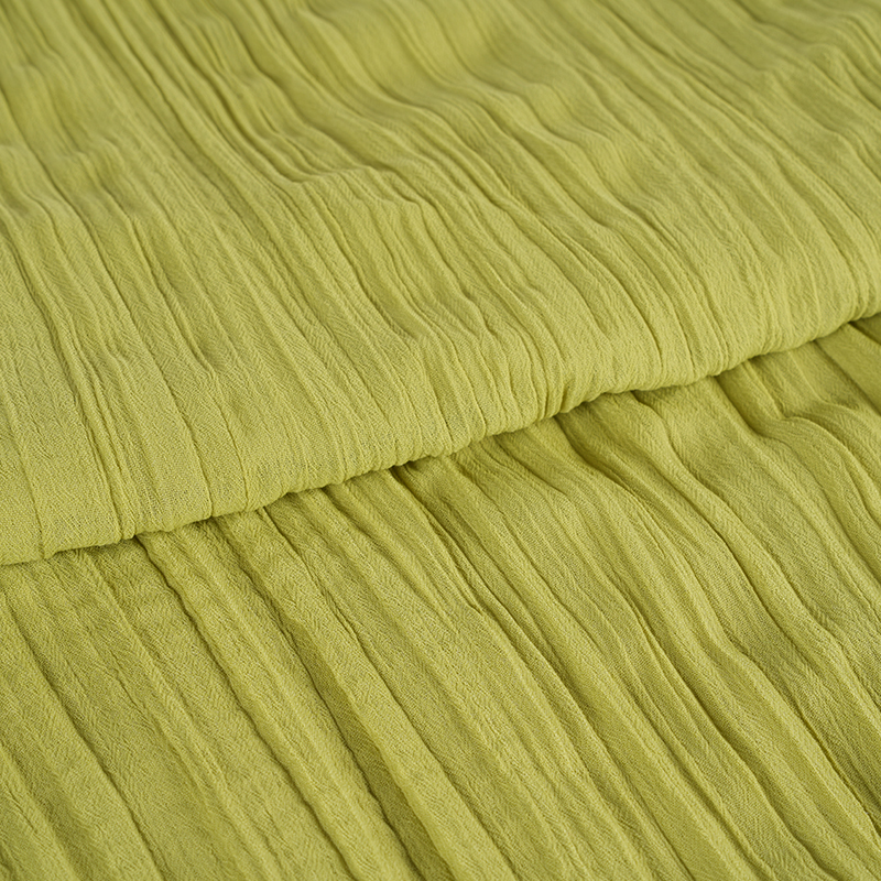 75d Chiffon Crepe Pleated na Tela