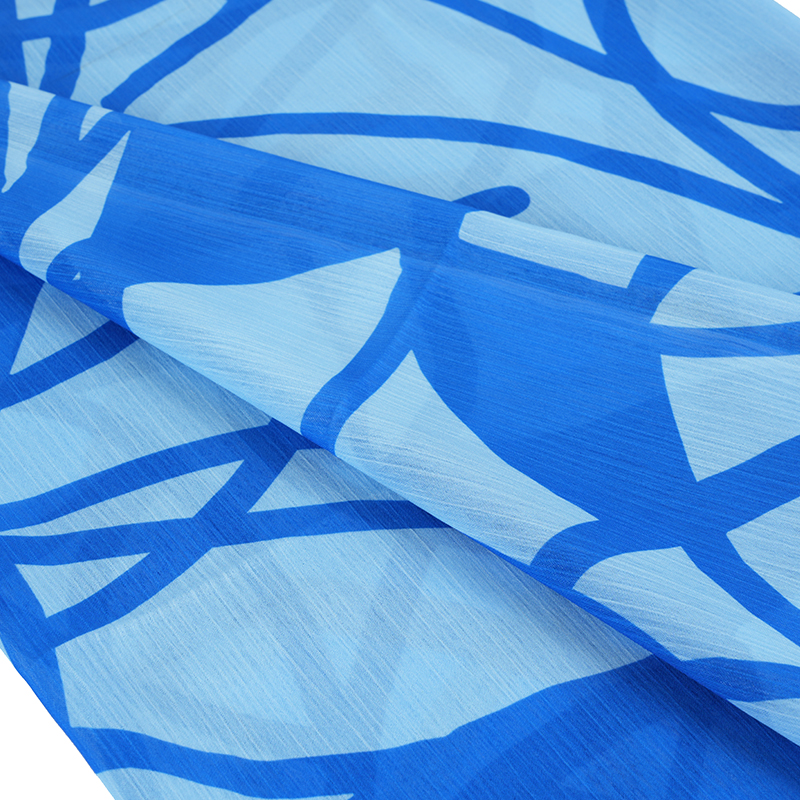 BD2503 75D Dream Space Chiffon Print Crepe Fabric