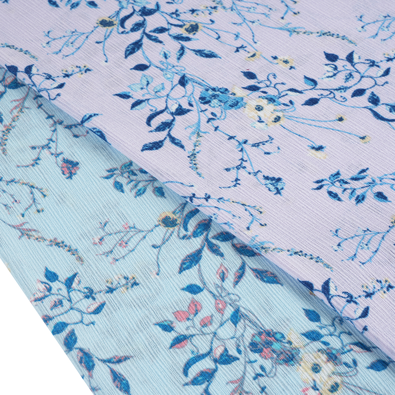 50*68 Composite Silk Bark Crinkle Hibiscus Flower Watermark na Tela