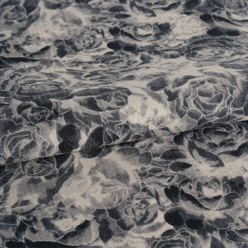 320D Lingerie Rose Melange Print na Tela