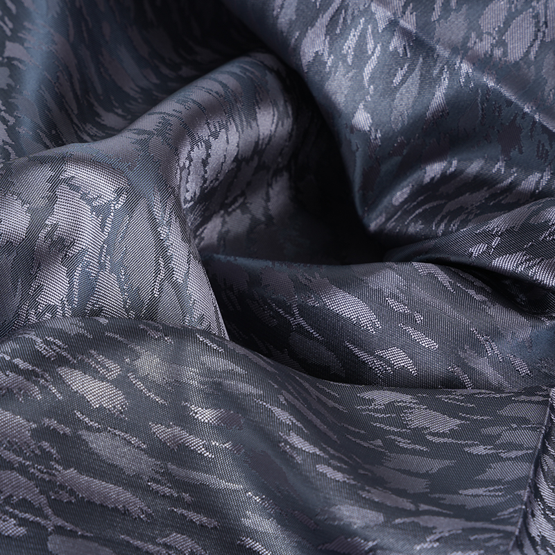 Cationic Leopard Print Jacquard