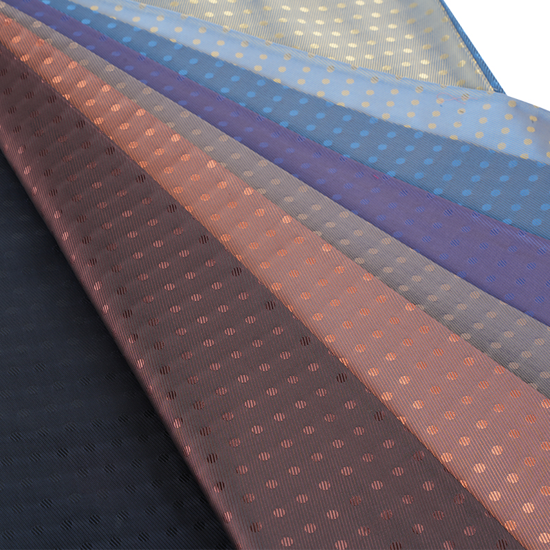 PV Twill Dot Jacquard Tela