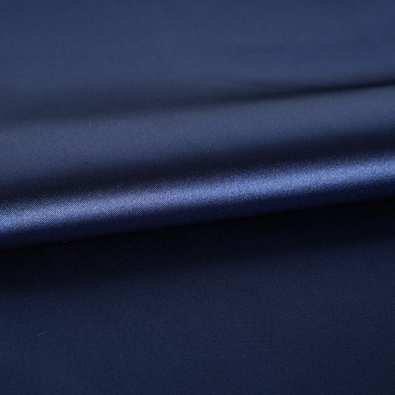 50D*50D Dyed Glossy Twisted Stretch Satin Dyeing Fabric