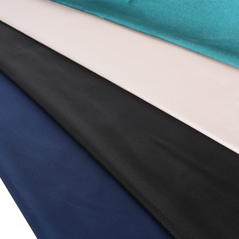 50D*50D Dyed Glossy Twisted Stretch Satin Dyeing Fabric