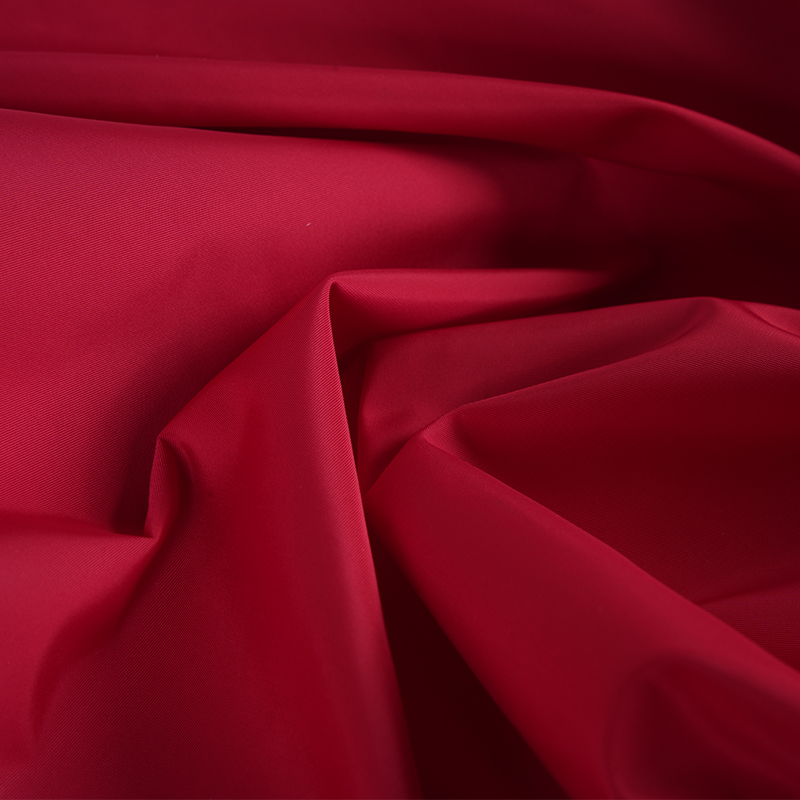 75D FDY Full Twist Plain Imitation Memory With PU Coating at Waterproofing Fabric