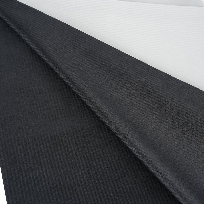 Polyester Stripe Pocket na Tela