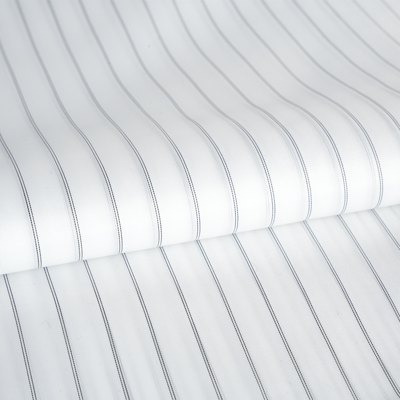 Classic Stripes Polyester Sleeve Lining Shirting Fabric para sa Mga Kasuotan
