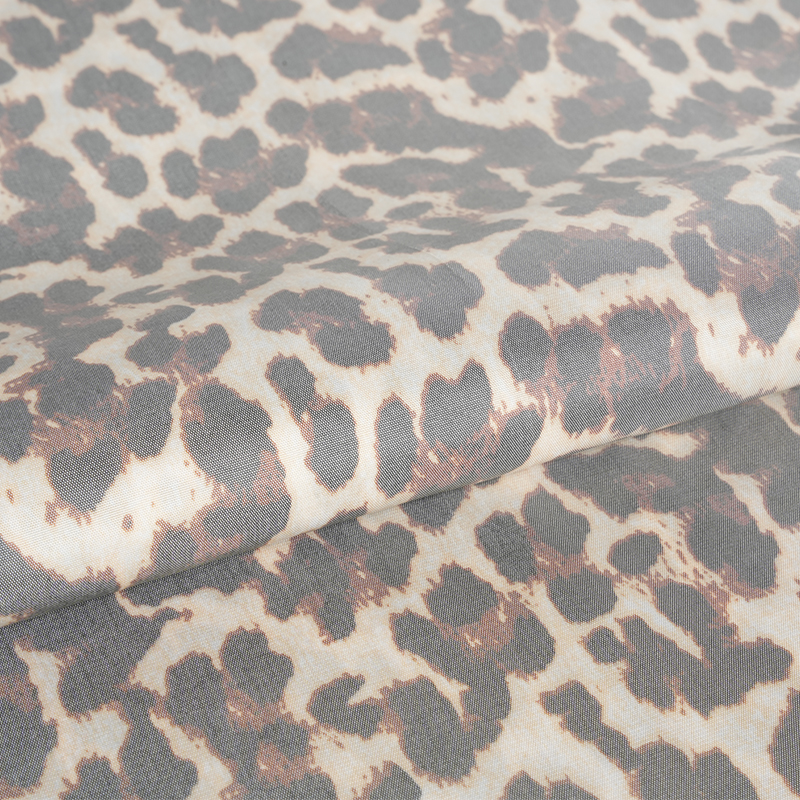 PV Plain Leopard Print na Tela