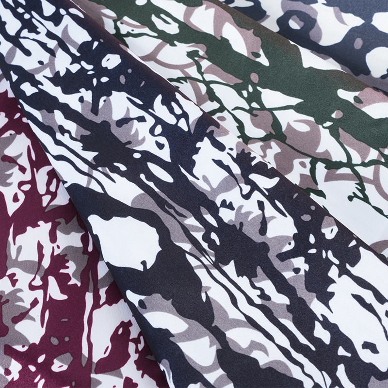 50/75 Matt Satin Graffiti Print na Tela