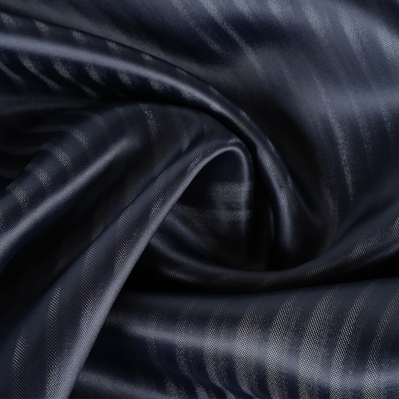PV Satin Hidden Stripe Fabric