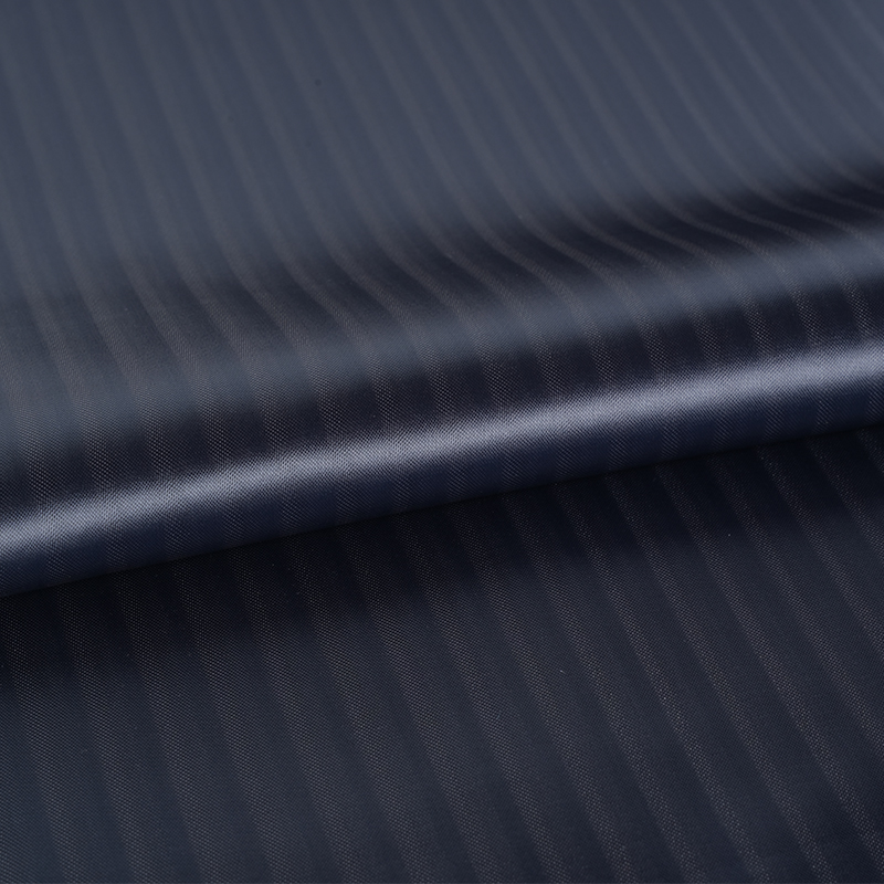 PV Satin Hidden Stripe Fabric