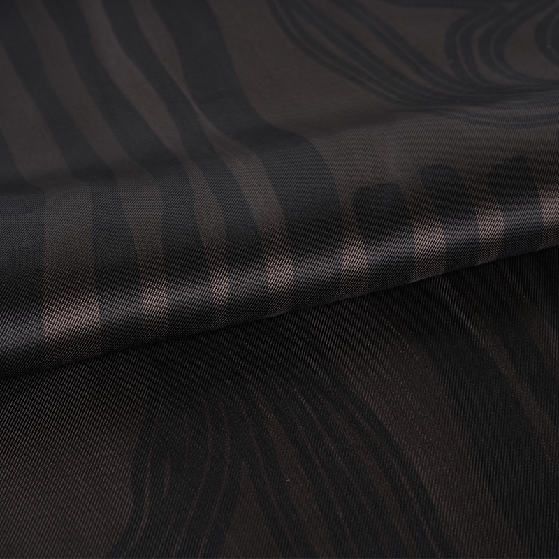 120D Rayon Twill Stripe Print na Tela